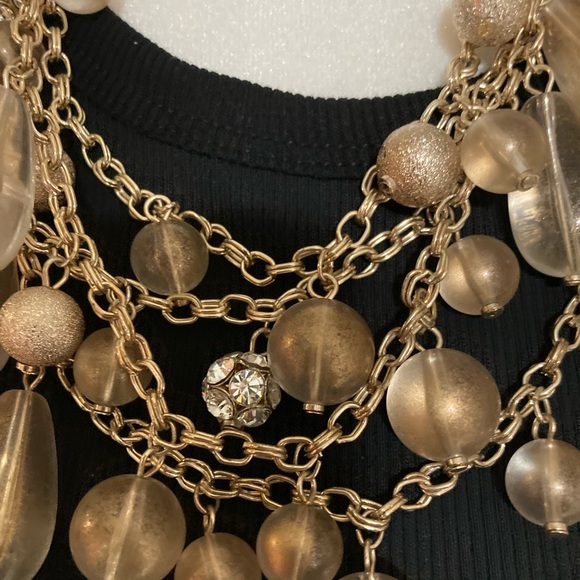 NWT Simply Vera (Vera Wang) Statement Necklace - Picture 4 of 10